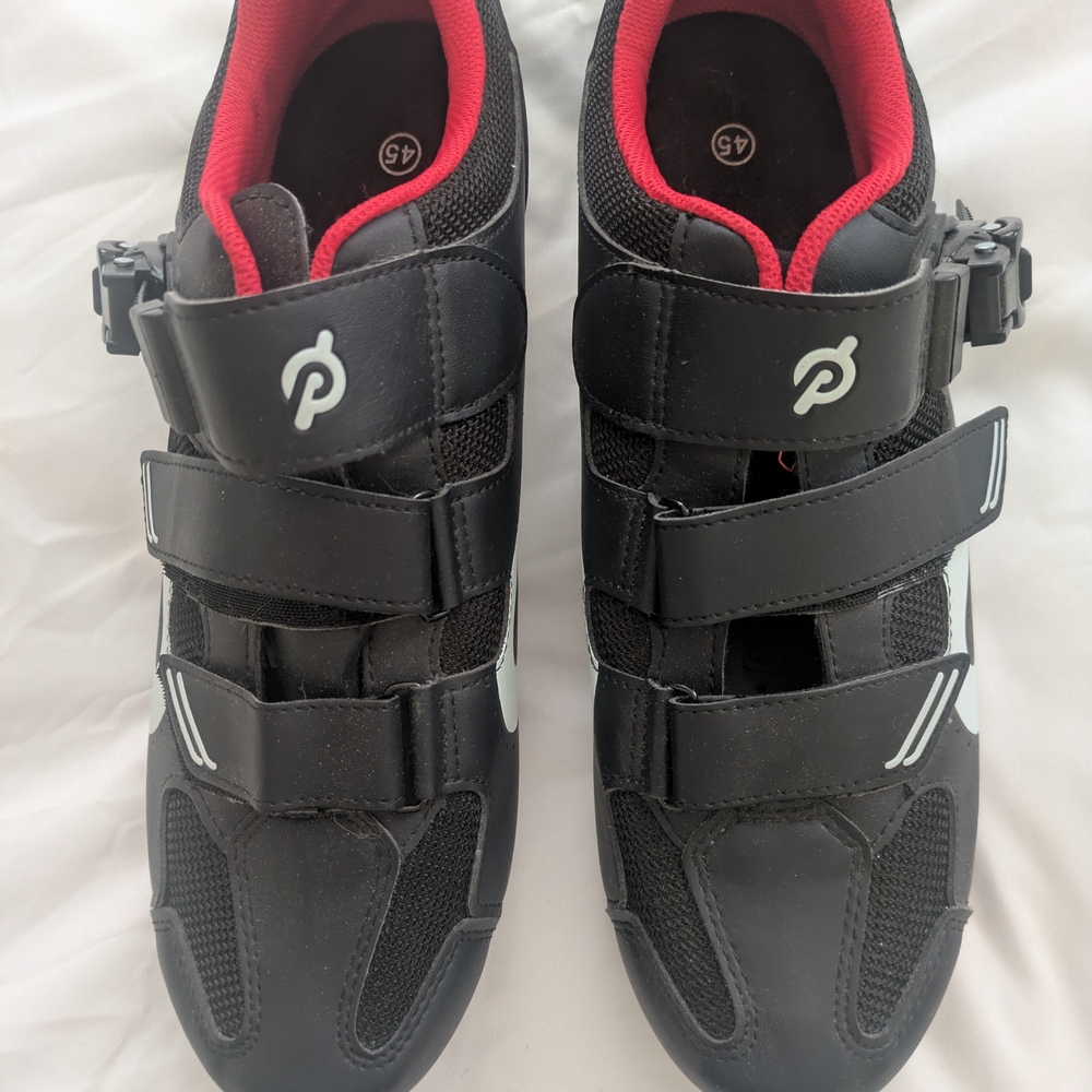 Brand New Peloton Black Cycling Shoes Mens Size 11 Size 45
